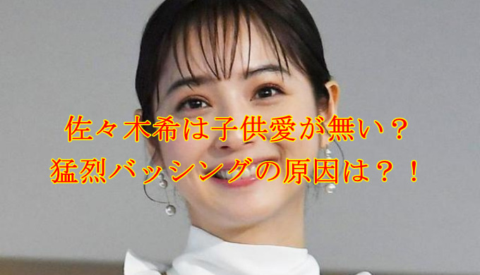 佐々木希は子供愛が無い 猛烈バッシングの原因は 一人息子の顔画像は永遠非公開か 子育て方針がヤバイ 疑問に思った知りたい情報